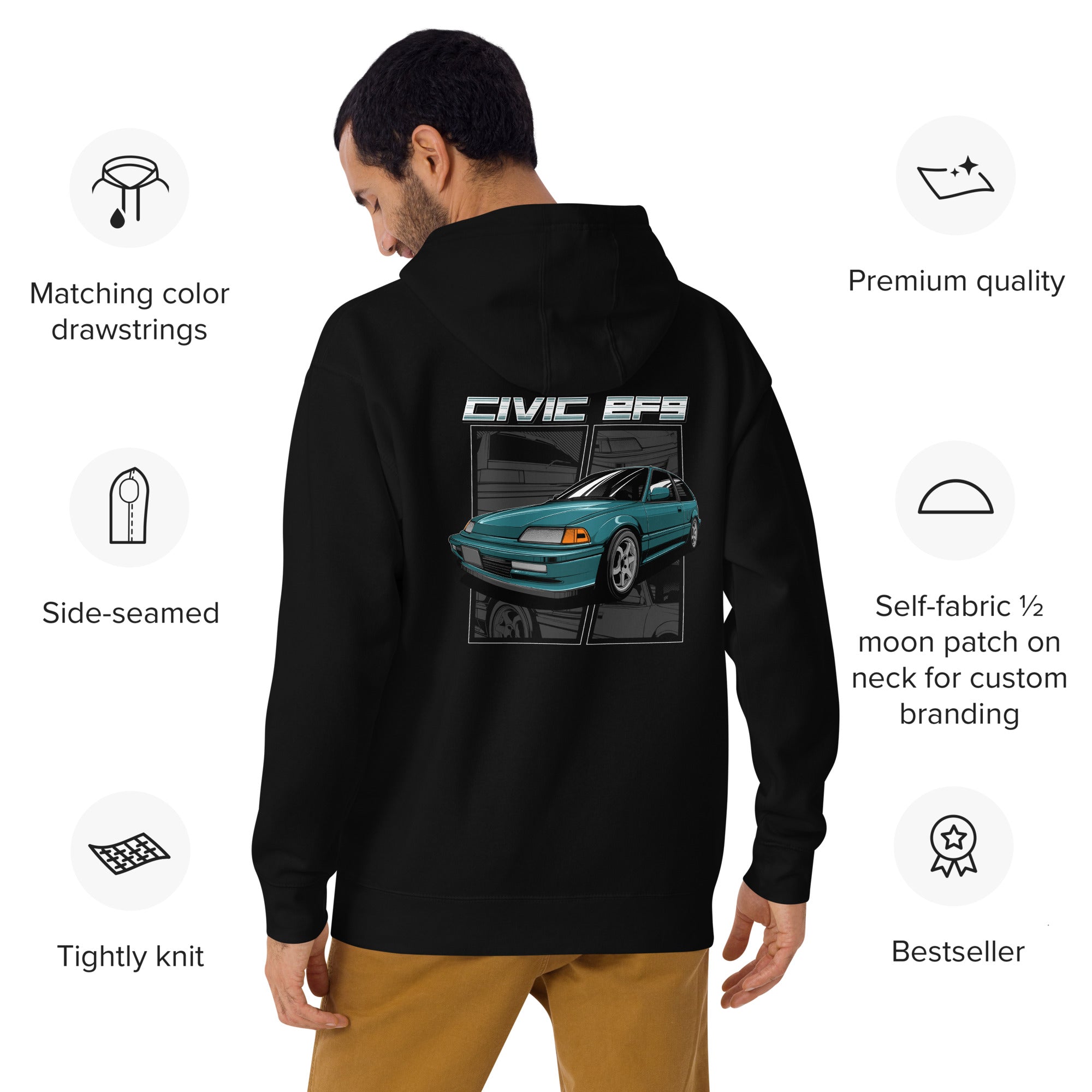 Civic hoodie best sale